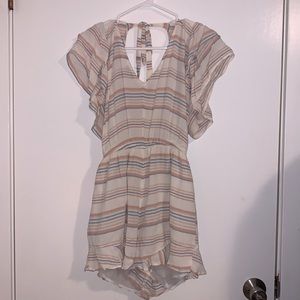 Striped Romper American Eagle
